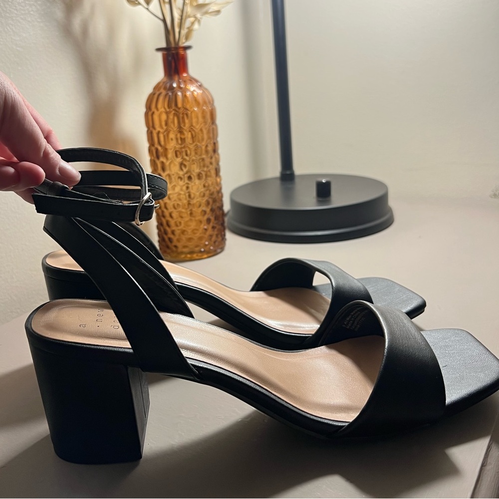 A New Day Square Toe Block Heels